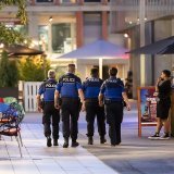Le dispositif mis en place par la police de Lausanne a permis de maintenir le calme au centre-ville mardi soir.